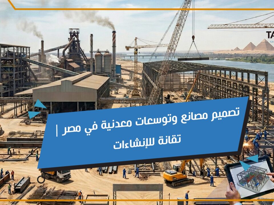 تصميم مصانع معدنية