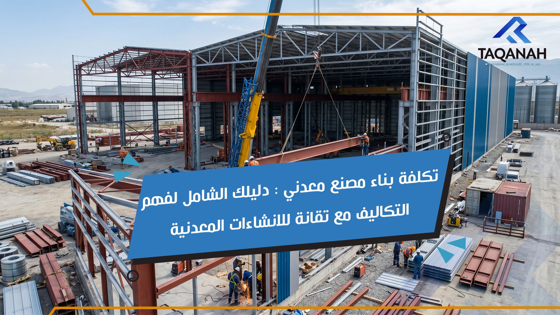 تكلفة بناء مصنع معدني