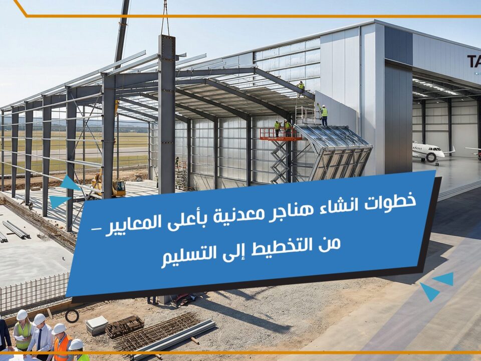 انشاء هناجر معدنية