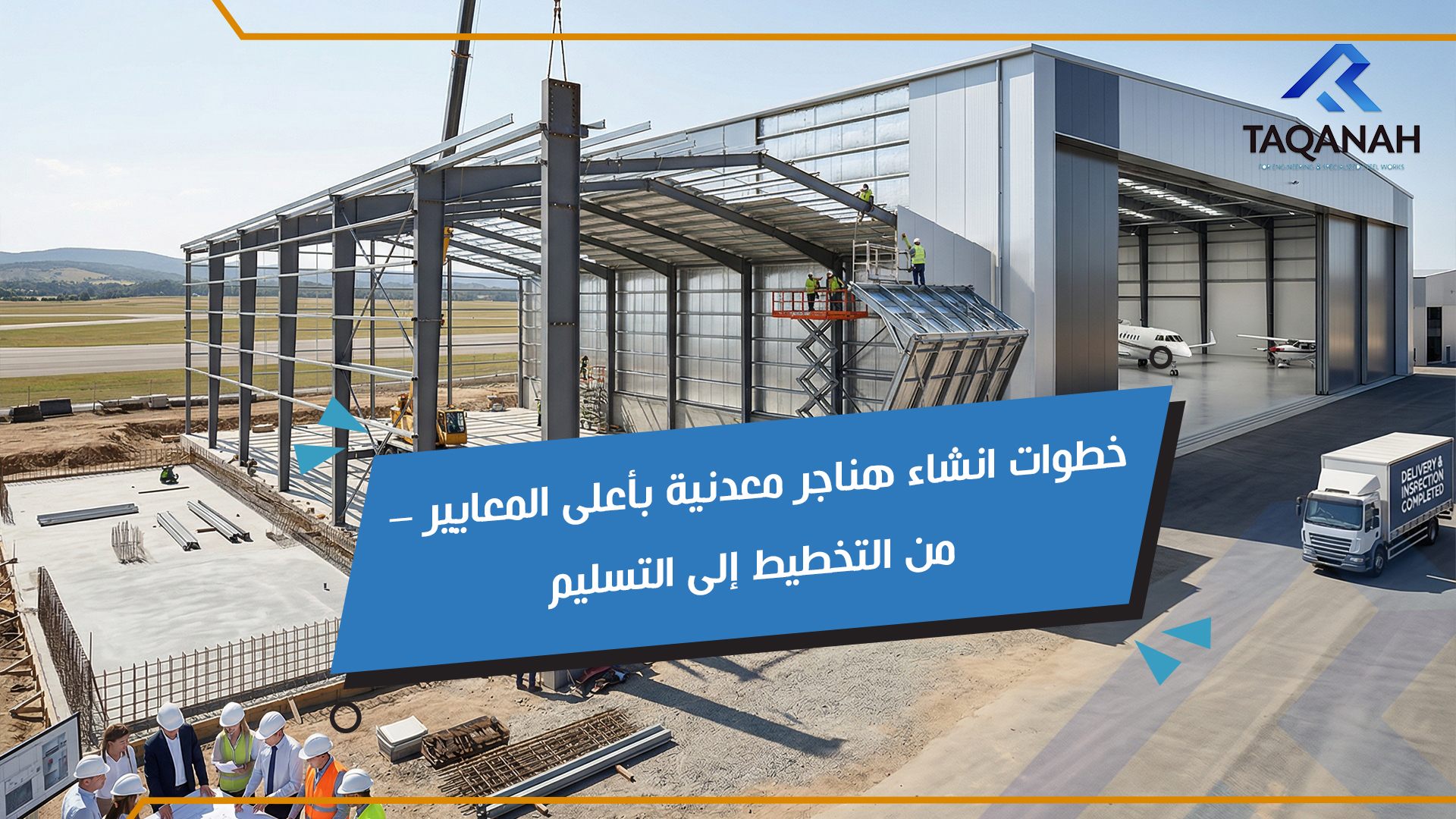 انشاء هناجر معدنية