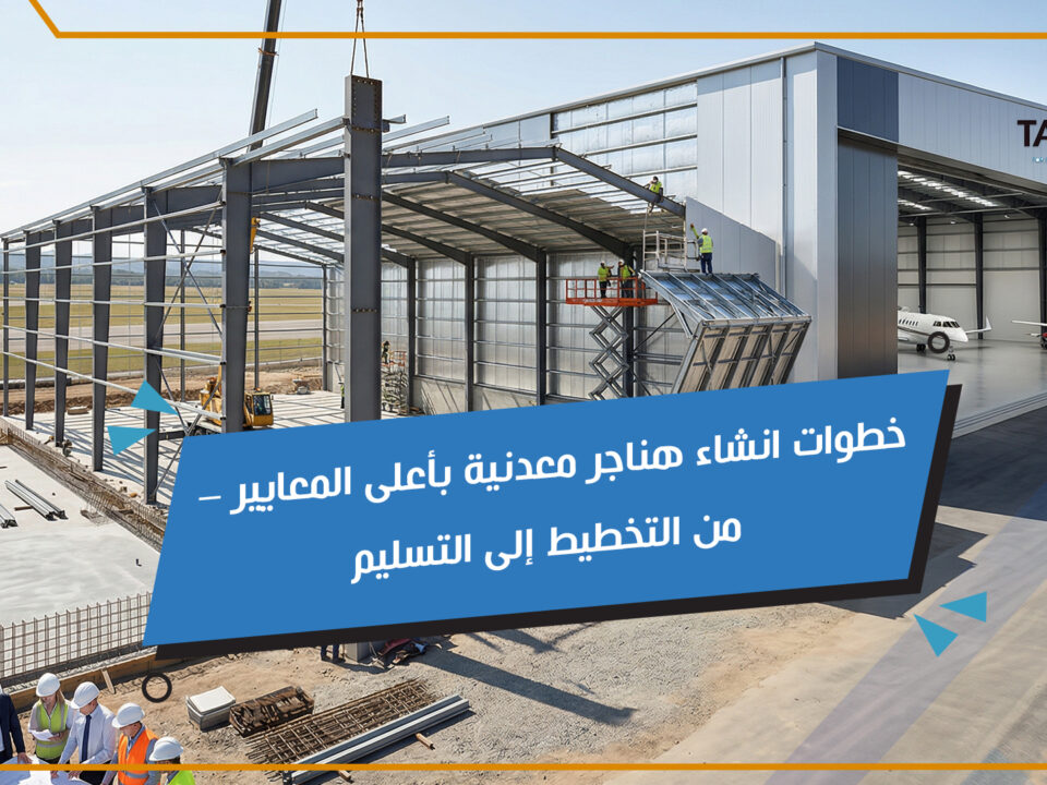 انشاء هناجر معدنية